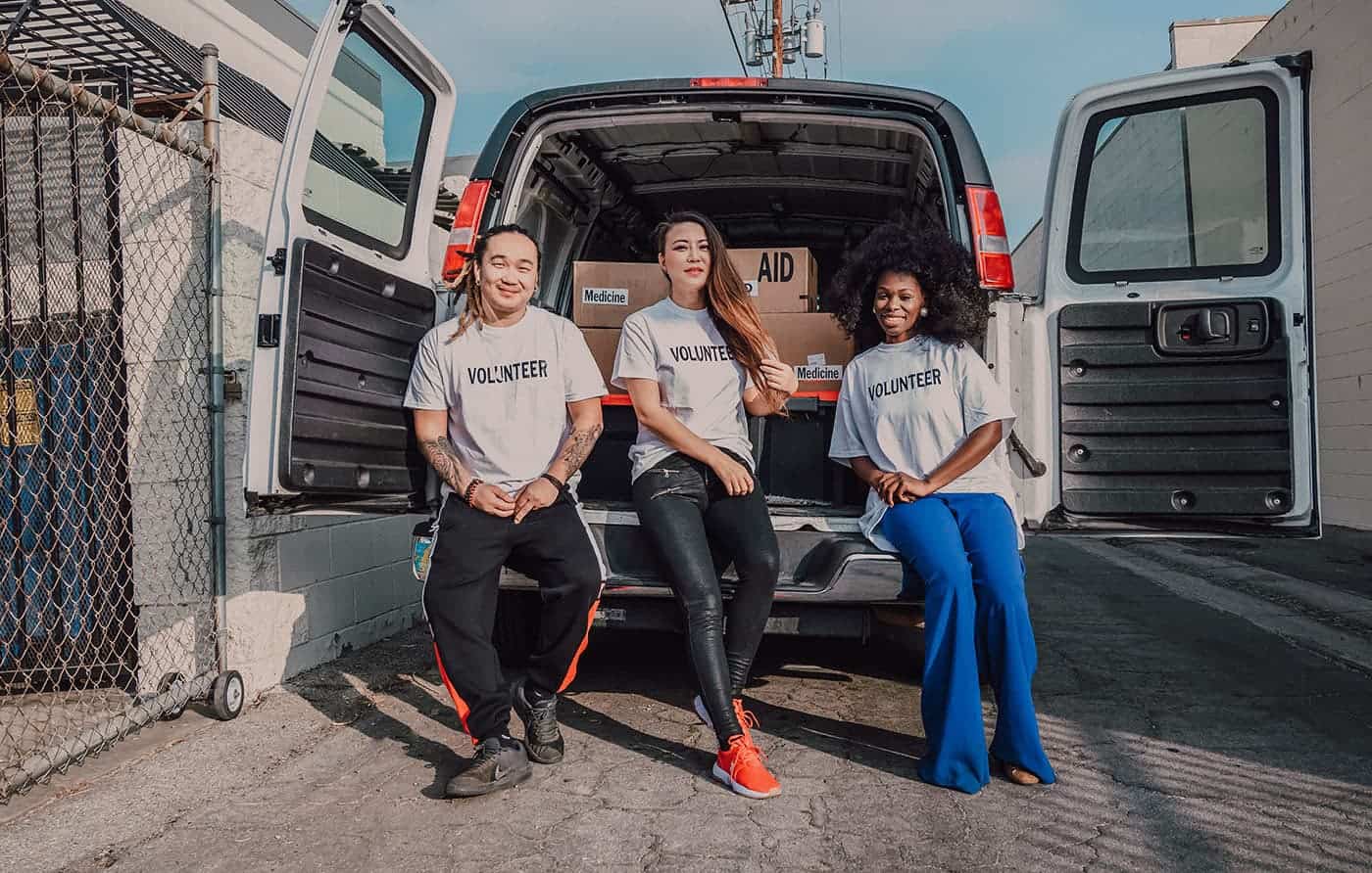 Group volunteers