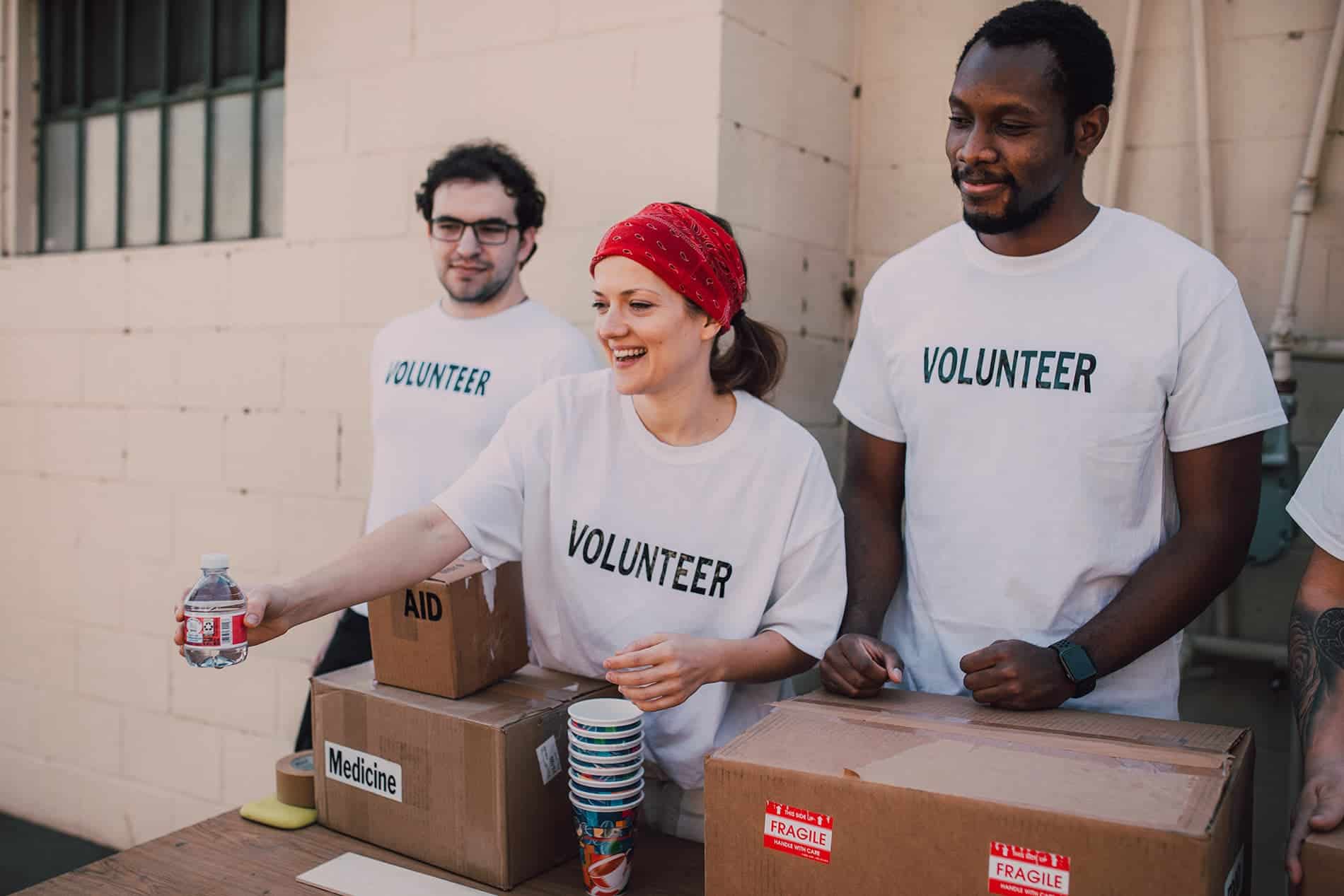 Single volunteer